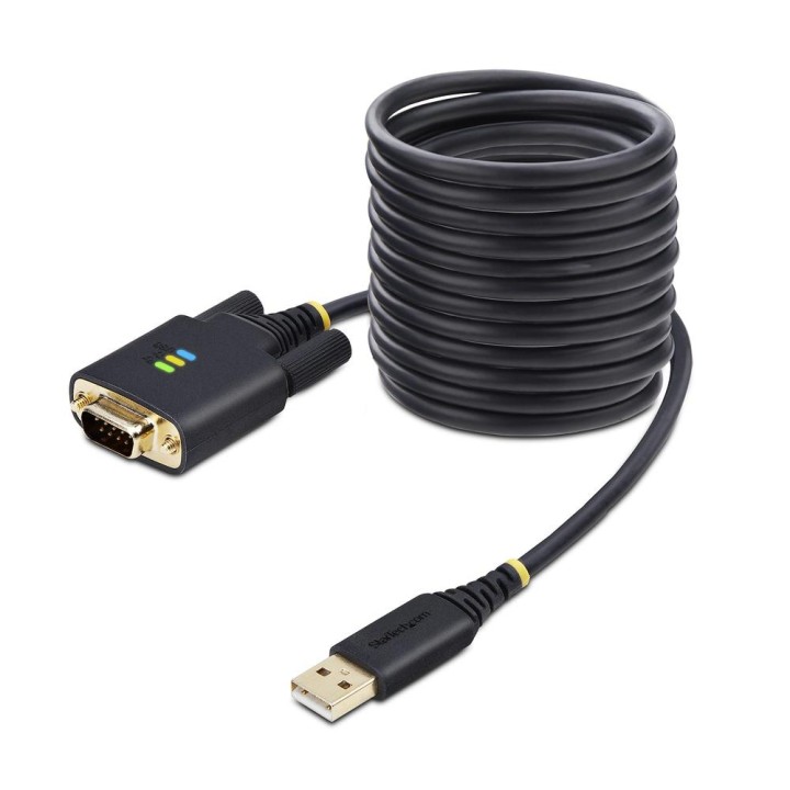Cable usb a rs232 db9 startech 3m - macho - macho - negro