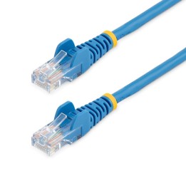 Cable de red startech latiguillo rj45 utp cat5e 1m azul
