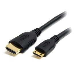 Cable mini hdmi a hdmi startech 1m - macho - macho - negro