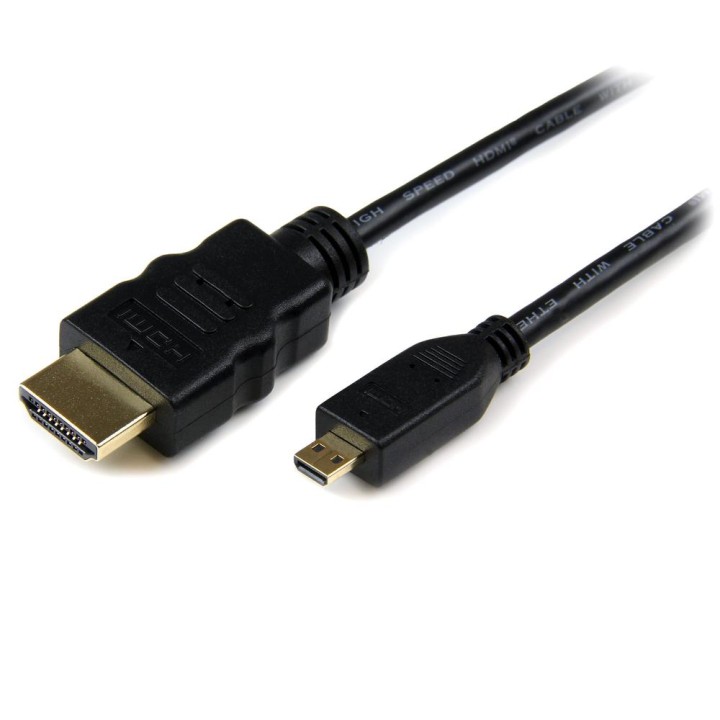 Cable micro hdmi a hdmi startech 1m - macho - macho - negro