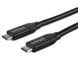 Cable usb tipo c startech 1m - macho - macho - negro