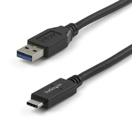 Cable usb tipo c a usb tipo a startech 1m - macho - macho - negro
