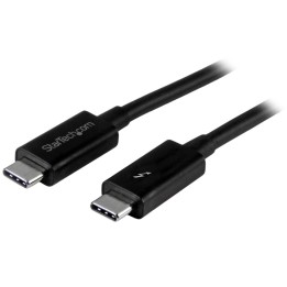 Cable usb tipo c startech 1m - macho - macho - negro
