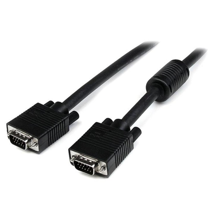 Cable vga startech 1m - macho - macho - negro