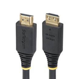 Cable hdmi 4k con agarre startech 2m - macho - macho - negro