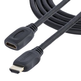 Cable hdmi 4k x 2k startech 2m - macho - hembra - negro