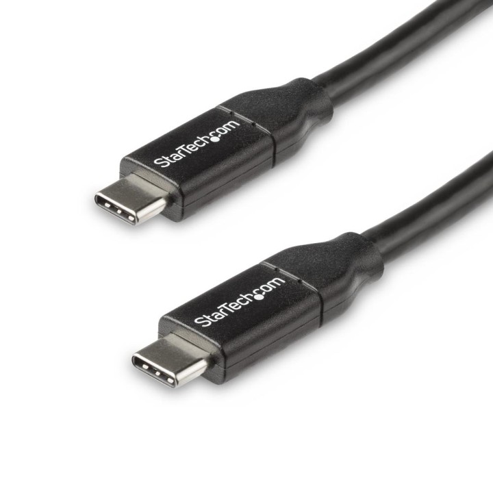 Cable usb tipo c startech 0.5m - macho - macho - negro