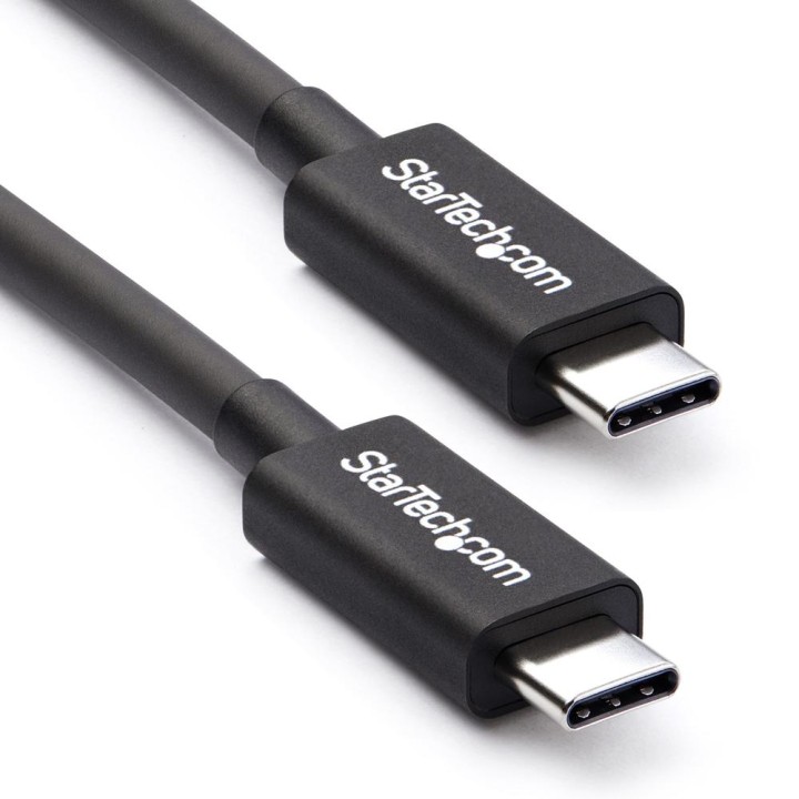 Cable usb tipo c startech 0.5m - macho - macho - negro
