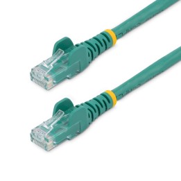Cable de red startech latiguillo rj45 utp cat6 3m verde