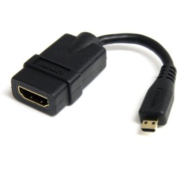 Cable micro hdmi a hdmi startech macho - hembra - negro