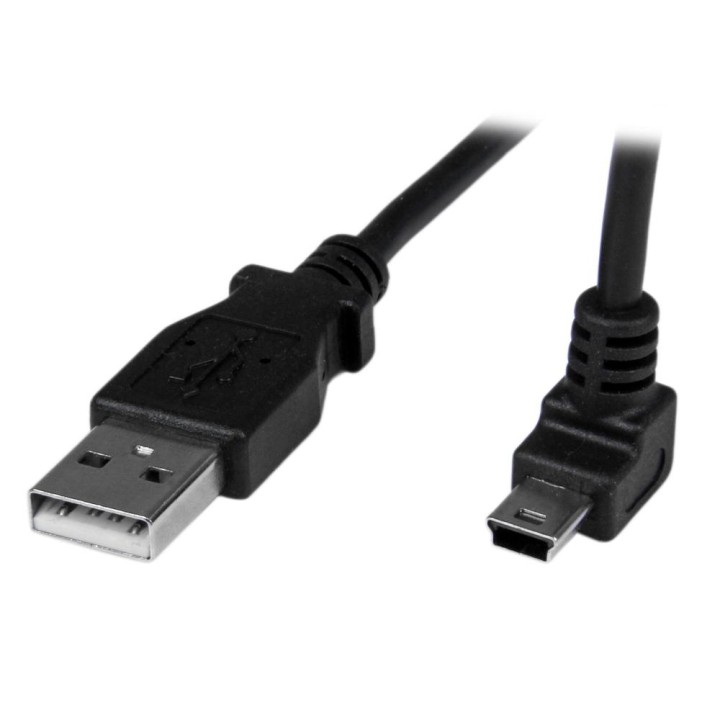 Cable usb tipo a a mini usb tipo b startech 1m - macho - macho - negro