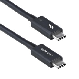 Cable usb tipo c startech 1m - macho - macho - negro