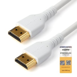 Cable hdmi 4k startech 2m - macho - macho - blanco