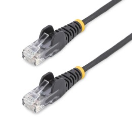 Cable de red startech latiguillo rj45 lszh utp cat6 2m negro