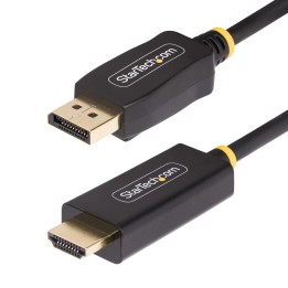 Cable displayport a hdmi startech 1m - macho - macho - negro