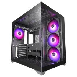 Caja ordenador mars gaming mcv5 atx argb cristal templado negra
