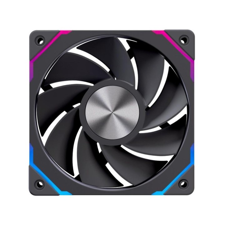 Ventilador caja einarex ex12ci argb 120mm negro invertido