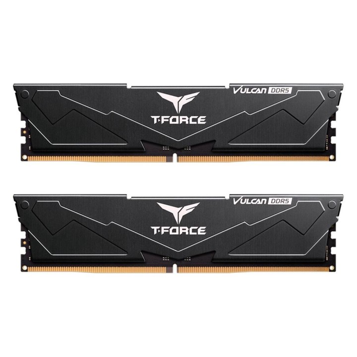 Memoria ram 6000mt - s teamgroup vulcan ddr5 black 2x16gb 32gb cl30