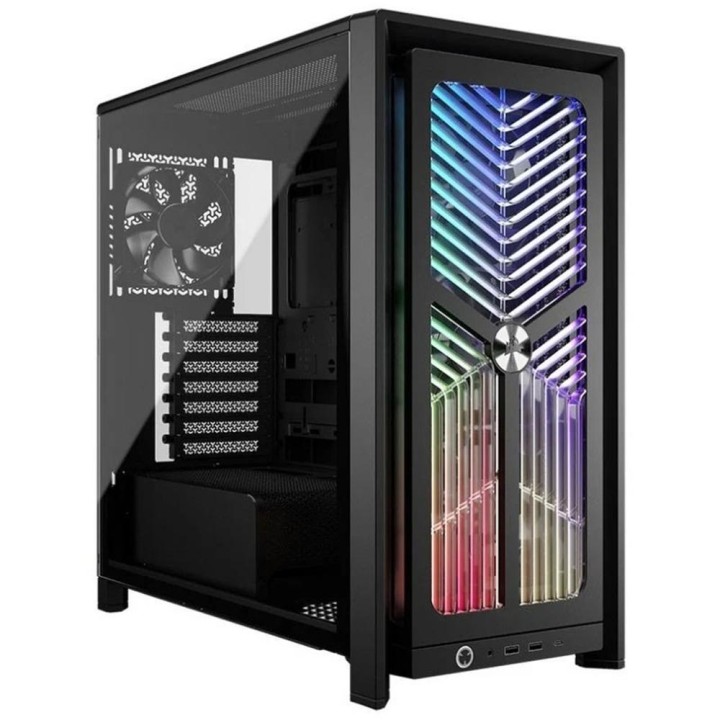 Caja ordenador gaming corsair frame 4000x rs atx cristal templado negra