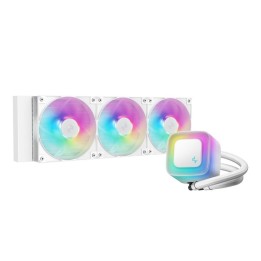 Kit refrigeracion liquida deepcool le360 v2 argb 3x 120mm blanco