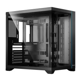 Caja ordenador gaming hiditec h3 pro atx argb cristal templado negro