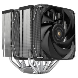 Ventilador disipador cpu mars gaming mcpu - xu6 2x 120mm negro