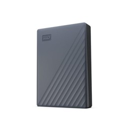 Disco duro externo hdd wd western digital 4tb my passport usb 3.2 gris