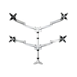 Soporte mesa startech vesa hasta 27 pulgadas 100x100mm max 45.2kg brazo cuadruple