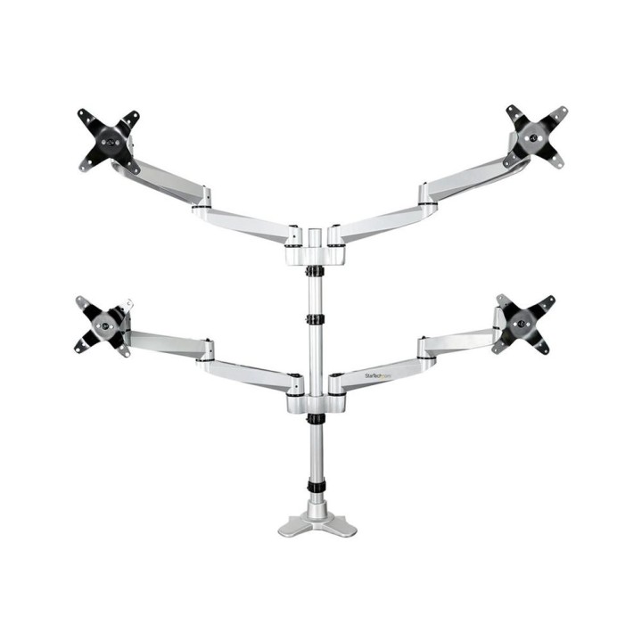 Soporte mesa startech vesa hasta 27 pulgadas 100x100mm max 45.2kg brazo cuadruple