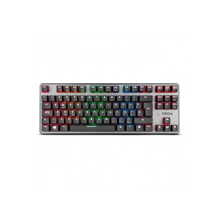 Teclado gaming krom kernel tkl rgb
