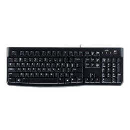 Teclado logitech k120 usb negro aleman