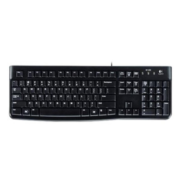 Teclado logitech k120 usb negro aleman