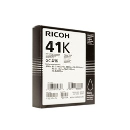 Cartucho gel ricoh gc - 41k negro (2500