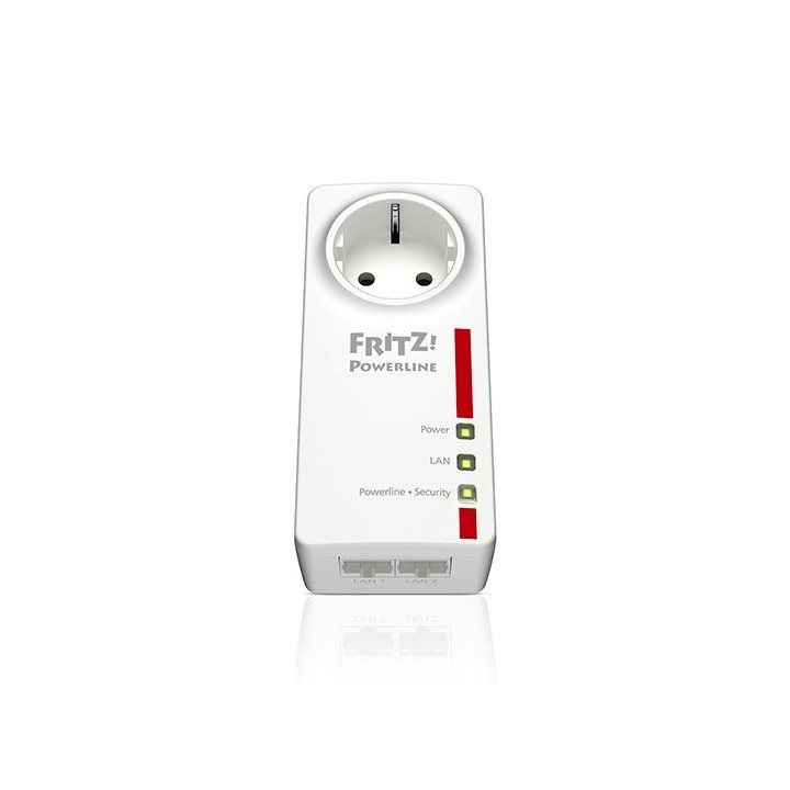 Powerline plc fritz! 1200mbps 2xlan gigabit