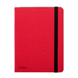Funda nilox con teclado para tablet 10.5 pulgadas usb rojo