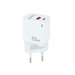 Cargador pared tooq doble usb - c +