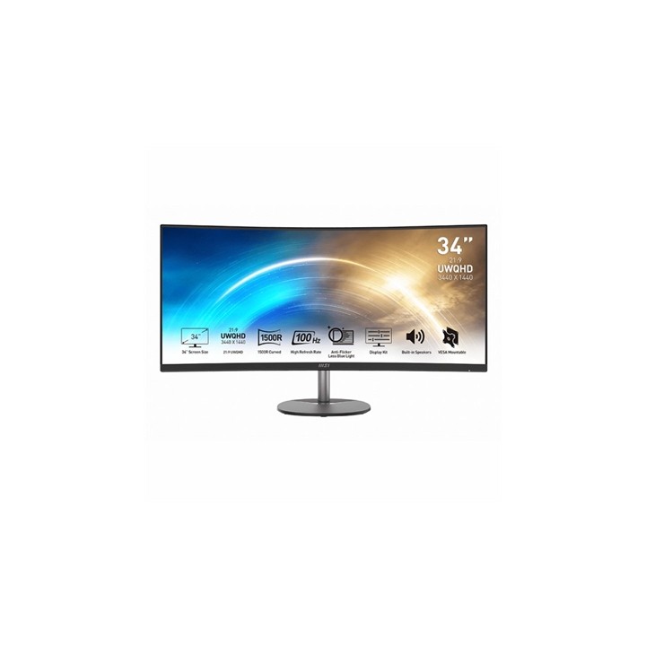 Monitor led 34 pulgadas msi mp341cq dp