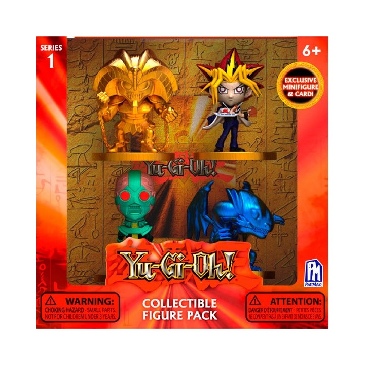 Figuras yu - gi - oh! pack 4