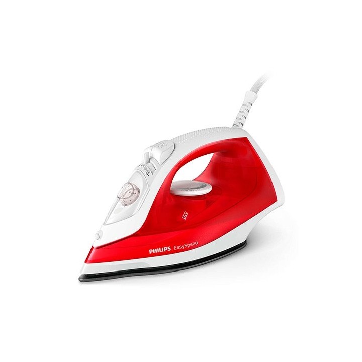 Plancha vapor philips easyspeed rojo blanco