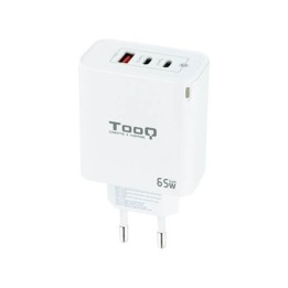 Cargador pared tooq triple 2xusb - c +