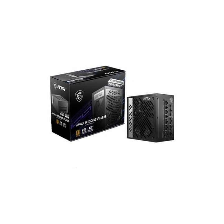 Fuente de alimentacion atx 1000w msi mpg a1000g pcie5 80+ gold