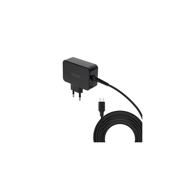 Cargador portatil tooq gan usb - c pd