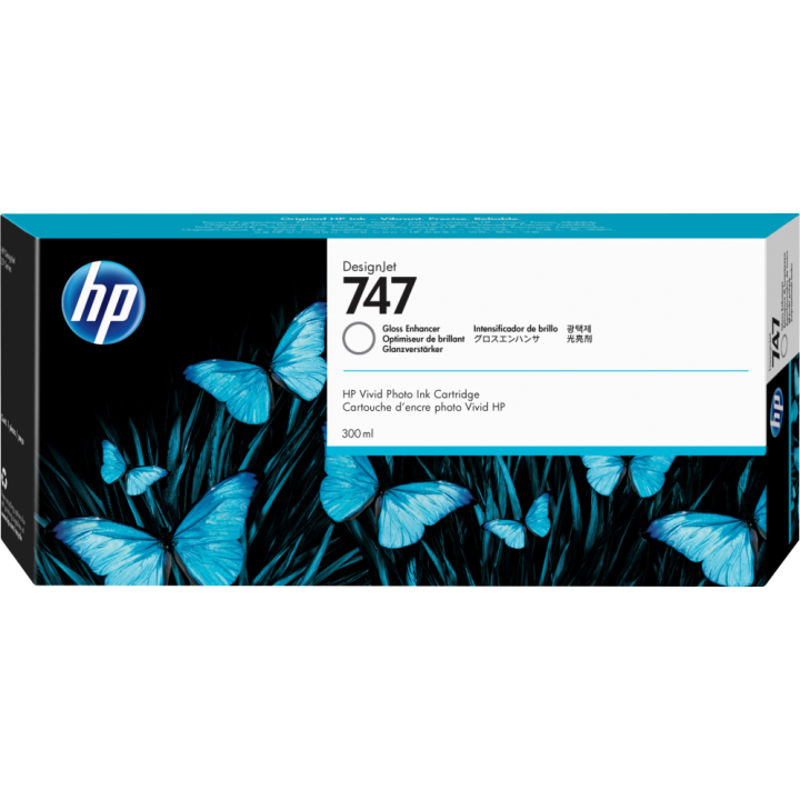 Tinta hp 747 brillo