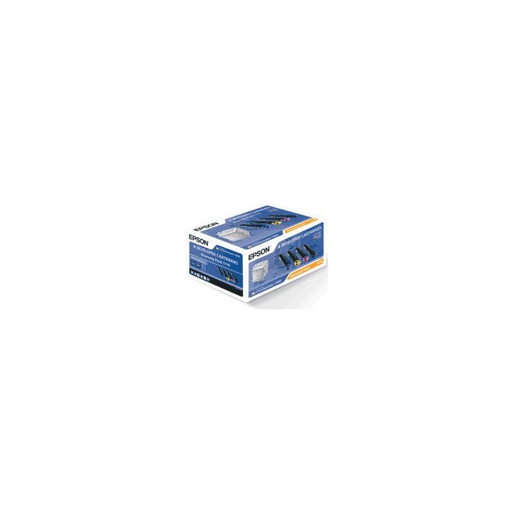 Pack toner epson aculaser c - 900 4