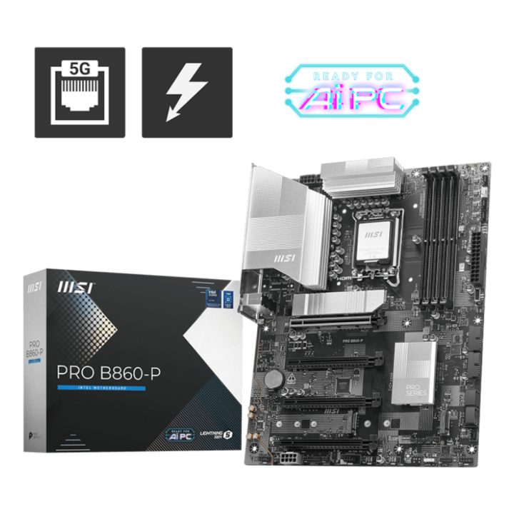 Placa base msi pro b860 - p atx