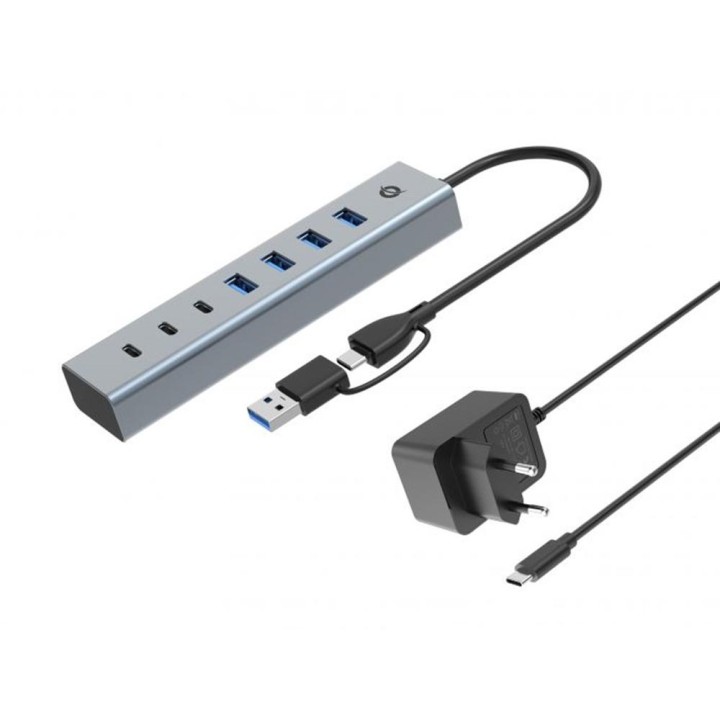 Hub usb 3.0 conceptronic hubbies20gp 7