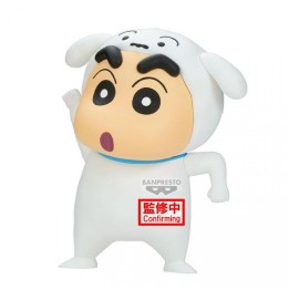 Figura banpresto crayon shinchan shiro shinchan