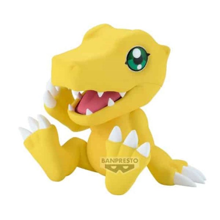 Figura banpresto digimon adventure sofvimates agumon