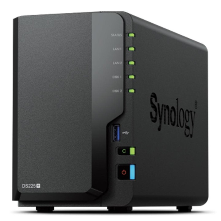 Servidor nas synology disk station ds225+