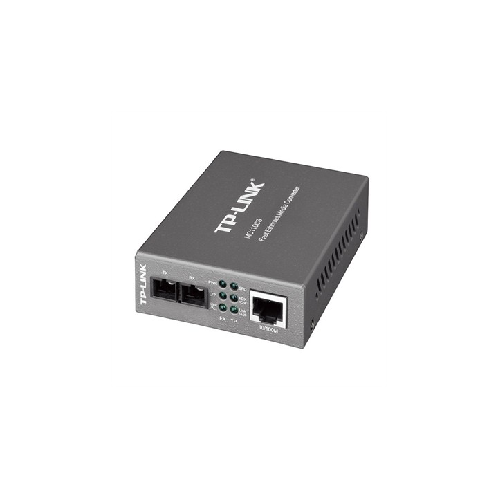Conversor fibra tp - link mc110cs 10 - 100m